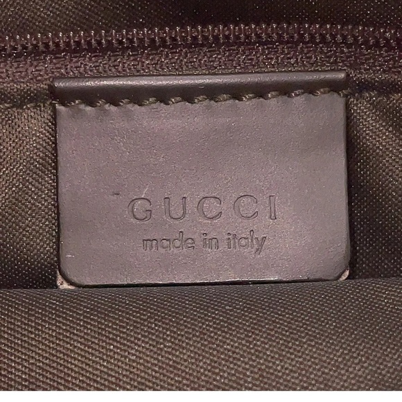 Authentic Gucci GG Canvas Brown Tote Bag with bamboo handles ECU COA included - Picture 17 of 17